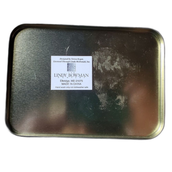 Christmas Tree Teddy Bear Buddies Storage Tin - Lindy Bowman - Picture 4 of 4